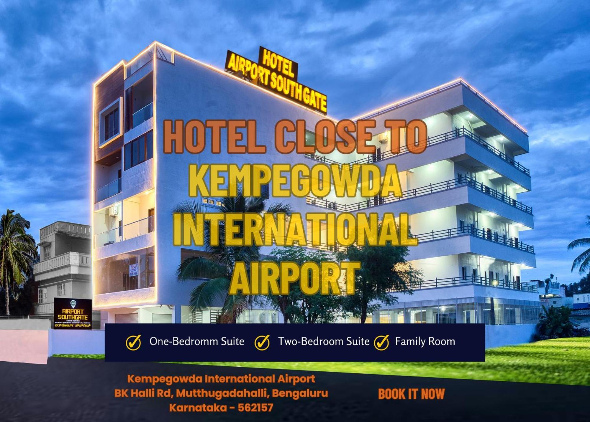 Hotel Airport Southgate Bangalore Devanahalli Buitenkant foto